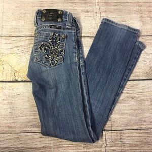 ❤️ Miss Me Girl’s Straight Leg Jeans Size 10